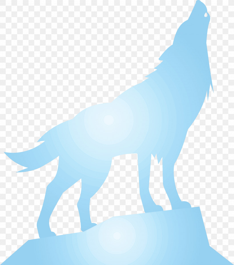 Wolf, PNG, 2645x3000px, Wolf, Animal Figure, Silhouette, Tail, Wildlife Download Free