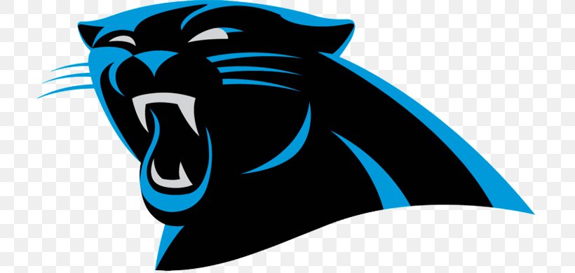 Carolina Panthers NFL Denver Broncos Atlanta Falcons Logo, PNG, 715x390px, Carolina Panthers, American Football, Atlanta Falcons, Baltimore Ravens, Black And White Download Free