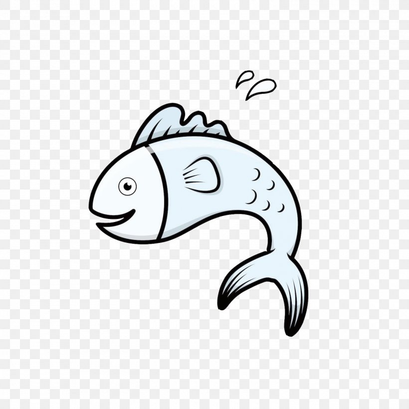 Cartoon Fish Royalty-free Clip Art, PNG, 1500x1500px, Cartoon, Black And  White, Drawing, Fictional Character, Fish