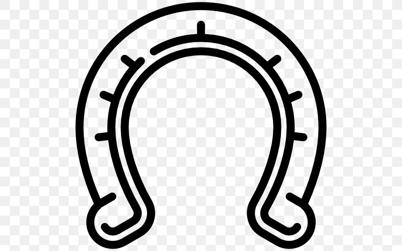 Horseshoe Equestrian, PNG, 512x512px, Horse, Black And White, Blacksmith, Equestrian, Horseshoe Download Free
