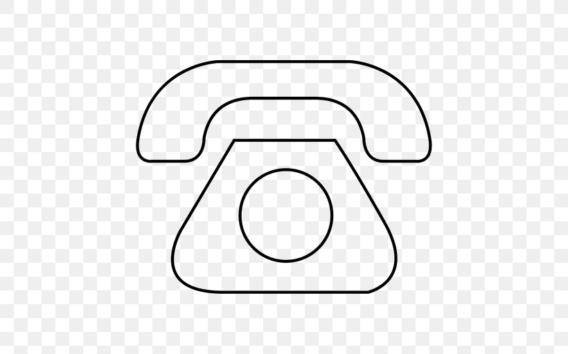 Telephone Clip Art, PNG, 512x512px, Telephone, Area, Black, Black And ...