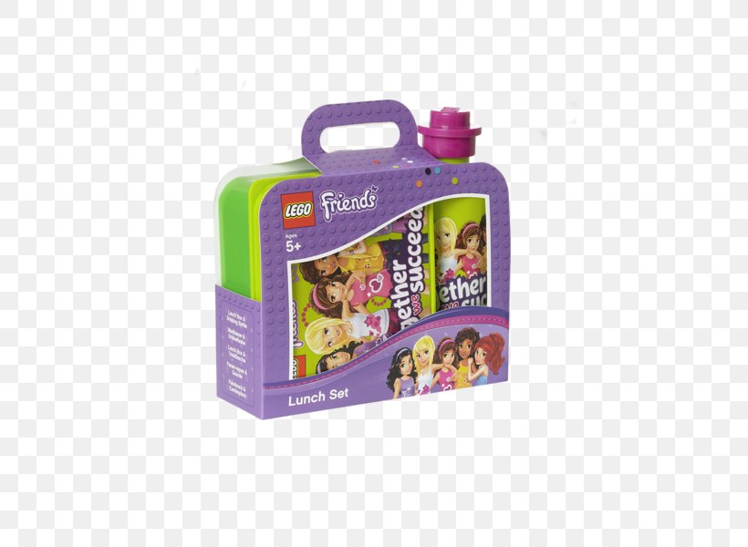 LEGO Friends Lunchset, Lavender, Girl's, Purple Lego Ninjago, PNG, 600x600px, Lego Friends, Lego, Lego Duplo, Lego Group, Lego Minifigure Download Free