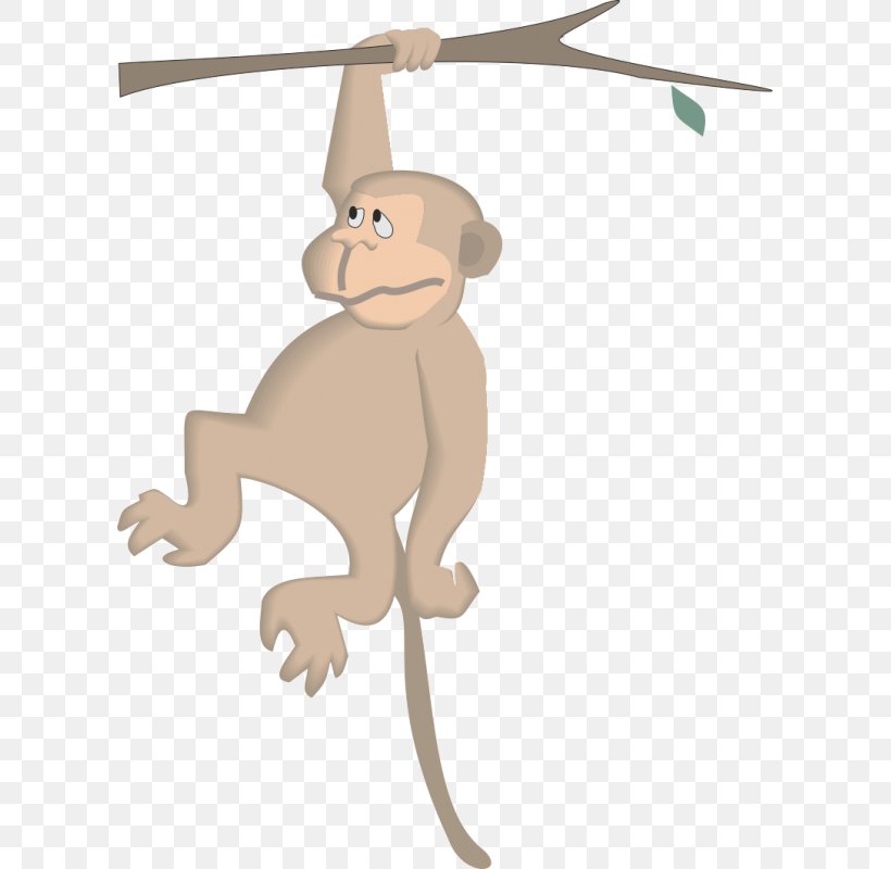 Monkey Cartoon Drawing Tree Clip Art, PNG, 800x800px, Monkey, Animal Figure, Animation, Carnivoran, Cartoon Download Free