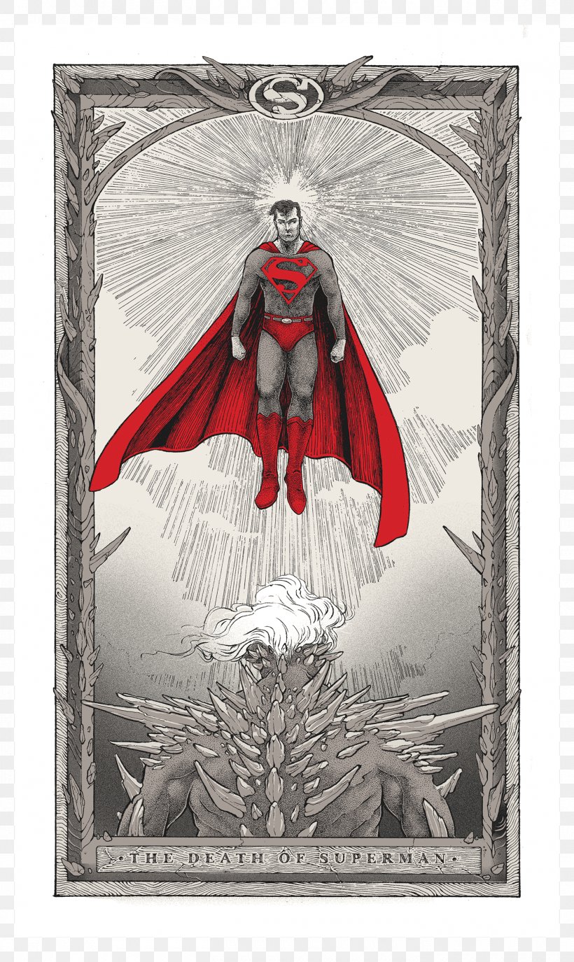 The Death Of Superman Batman/Superman/Wonder Woman: Trinity Comics, PNG, 1400x2349px, Superman, Angel, Art, Artwork, Batman Download Free