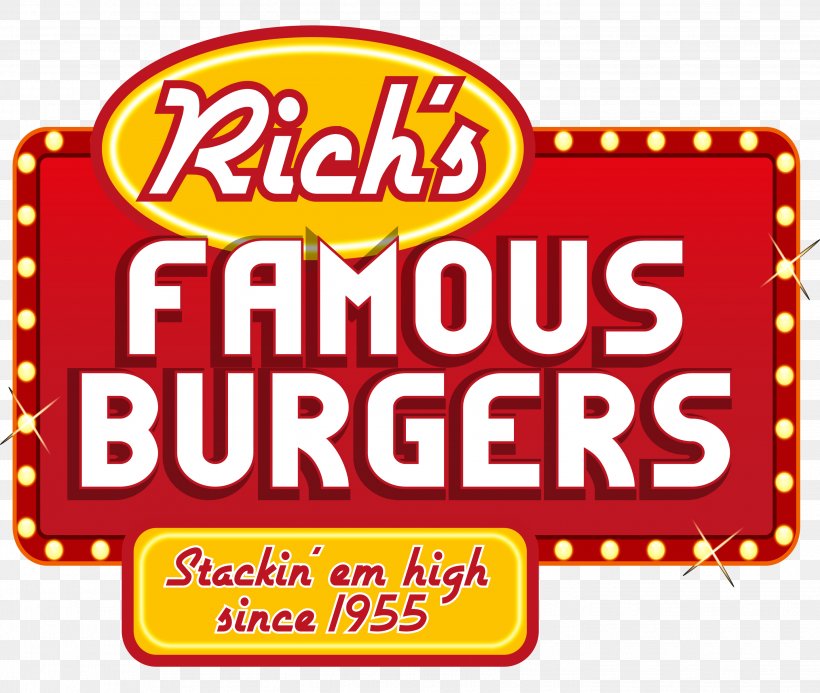 Rich's Famous Burgers Cowtown USA Inc Cuba Fast Food Dairy Isle & Grill, PNG, 2848x2408px, Cuba, Area, Banner, Brand, Cuisine Download Free