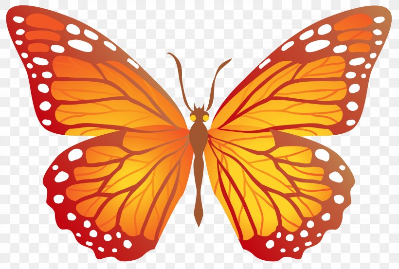 Butterfly Clip Art, PNG, 6267x4233px, Butterfly, Arthropod, Autocad Dxf, Brush Footed Butterfly, Color Download Free