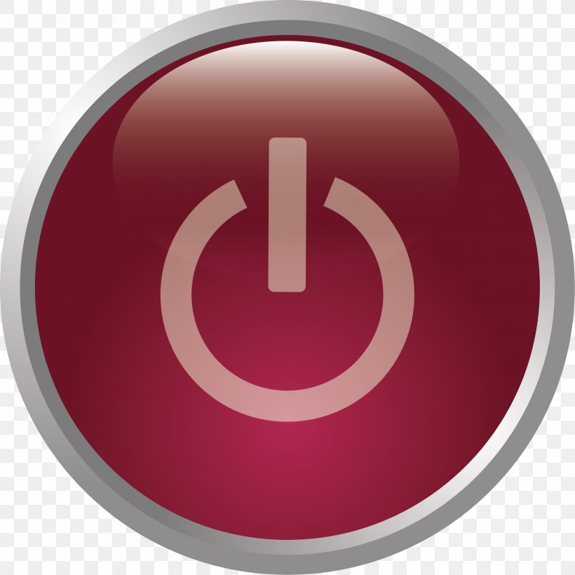 Button Switch Icon, PNG, 2539x2539px, Button, Brand, Flat Design, Power Symbol, Red Download Free