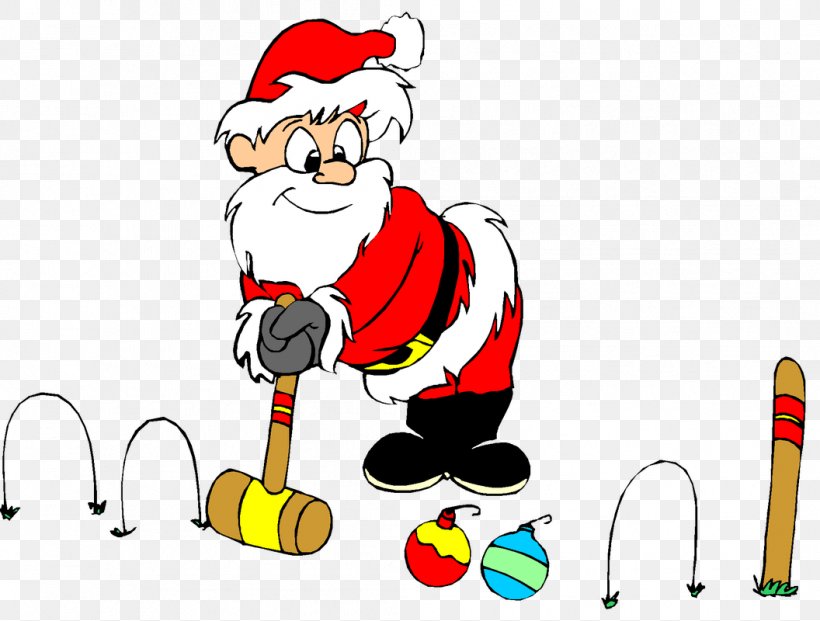 Santa Claus Clip Art Croquet Christmas Day Vector Graphics, PNG, 1056x800px, Santa Claus, Animation, Basketball, Cartoon, Christmas Download Free