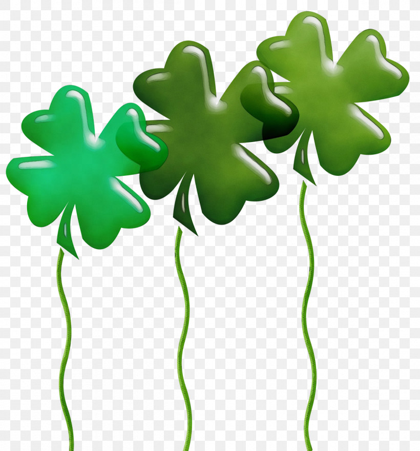 Shamrock, PNG, 1192x1280px, Watercolor, Biology, Green, Leaf, Paint Download Free