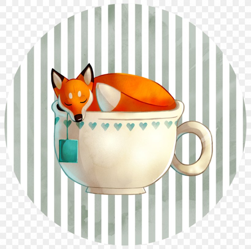 Tea Fox Cafe Art, PNG, 897x890px, Tea, Art, Birthday, Cafe, Cup Download Free