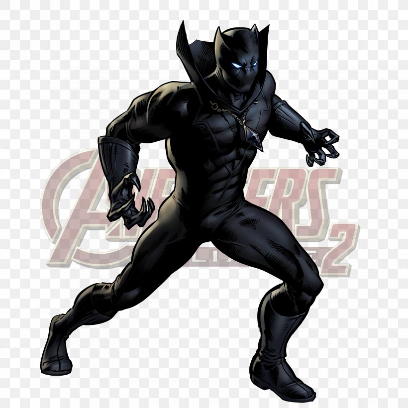 Black Panther Captain America Superhero Marvel Comics Clip Art, PNG, 3300x3300px, Black Panther, Action Figure, Avengers, Captain America, Comic Book Download Free