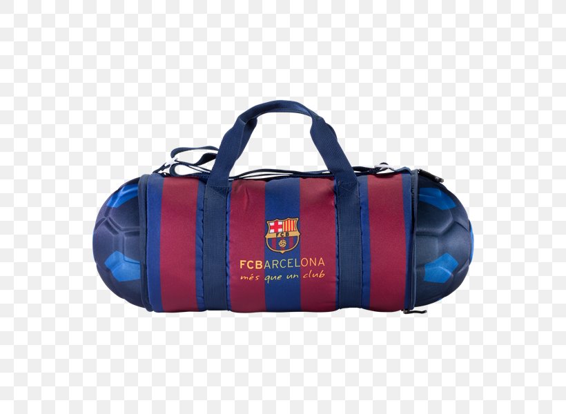 Duffel Bags FC Barcelona Football La Liga, PNG, 600x600px, Bag, Backpack, Baggage, Ball, Blue Download Free