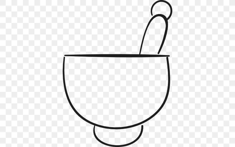 Kitchen Utensil Mortar And Pestle, PNG, 512x512px, Kitchen Utensil, Area, Black And White, Colander, Food Download Free