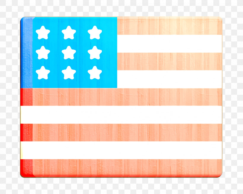4th Of July Icon Usa Icon, PNG, 1236x988px, 4th Of July Icon, Flag, Flag Of The United States, Line, Orange Download Free