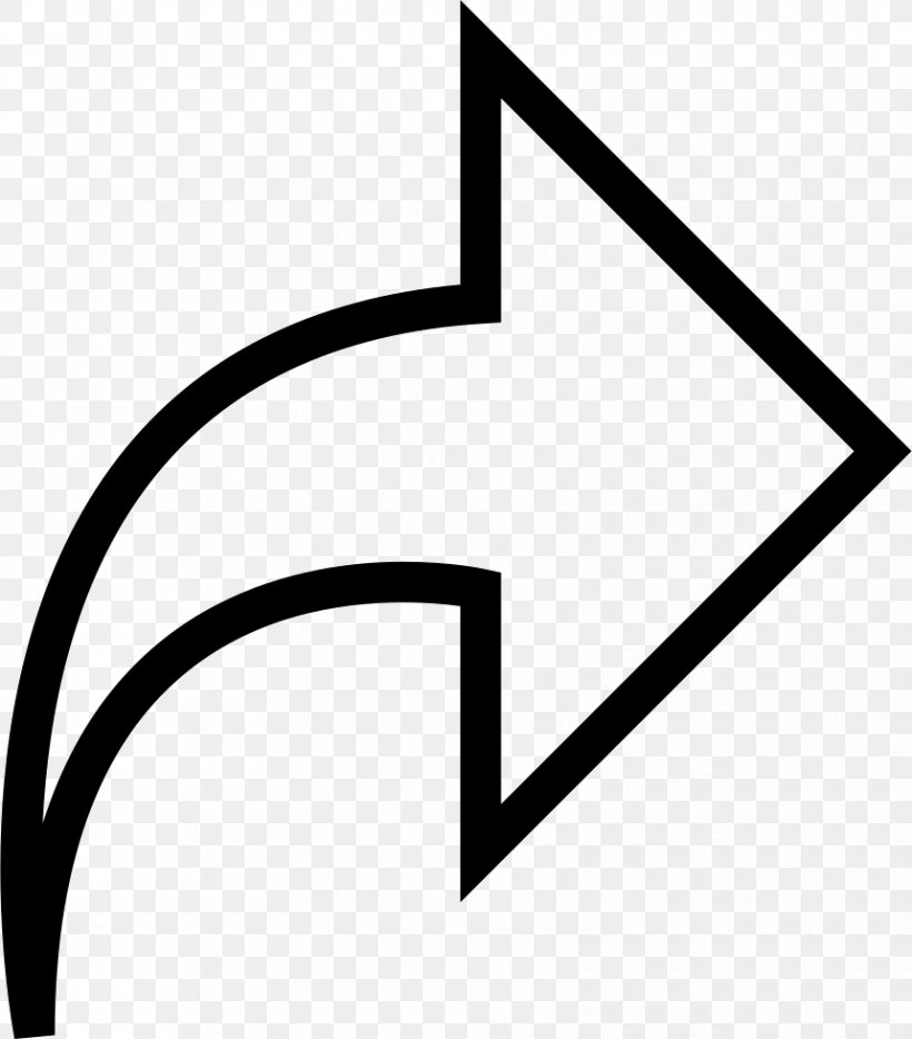 Arrow Symbol Curve Download Clip Art, PNG, 860x980px, Symbol, Area, Black, Black And White, Chart Download Free