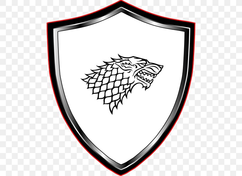 House Stark Wolf Wall Decal Sticker, PNG, 504x598px, House Stark, Area, Artwork, Black And White, Bran Stark Download Free