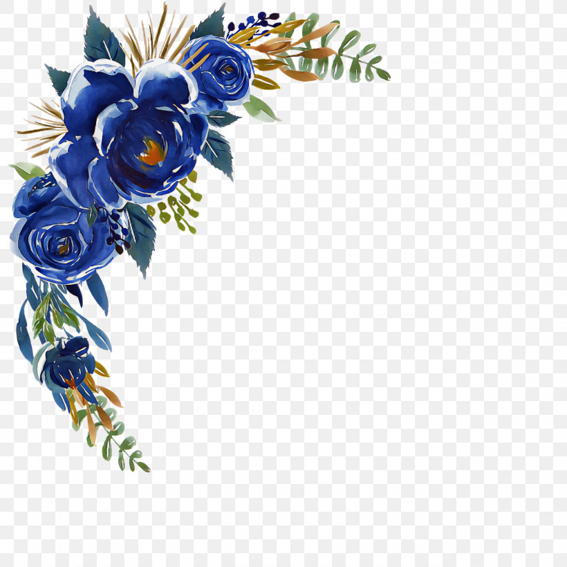 Floral Design, PNG, 1280x1280px, Floral Design, Blue, Cobalt, Cobalt Blue, Cobalt Bluecobalt Download Free