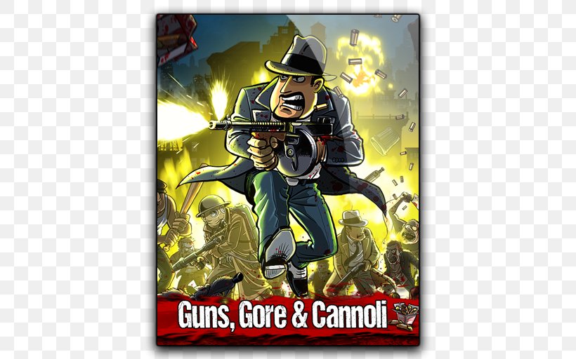 Guns, Gore And Cannoli 2 Guns, Gore & Cannoli Game PlayStation 4, PNG, 512x512px, Guns Gore Cannoli, Cannoli, Crazy Monkey Studios, Game, Infantry Download Free