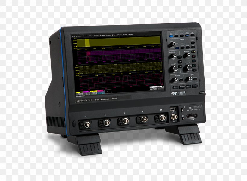 Oscilloscope Teledyne LeCroy User Interface Electronics Waveform, PNG, 1000x733px, Oscilloscope, Audio Receiver, Current Clamp, Digital Storage Oscilloscope, Electronic Device Download Free