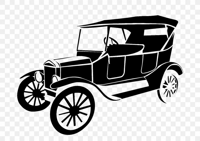 Classic Car, PNG, 1400x991px, Car, Antique Car, Automotive Design, Black And White, Carriage Download Free