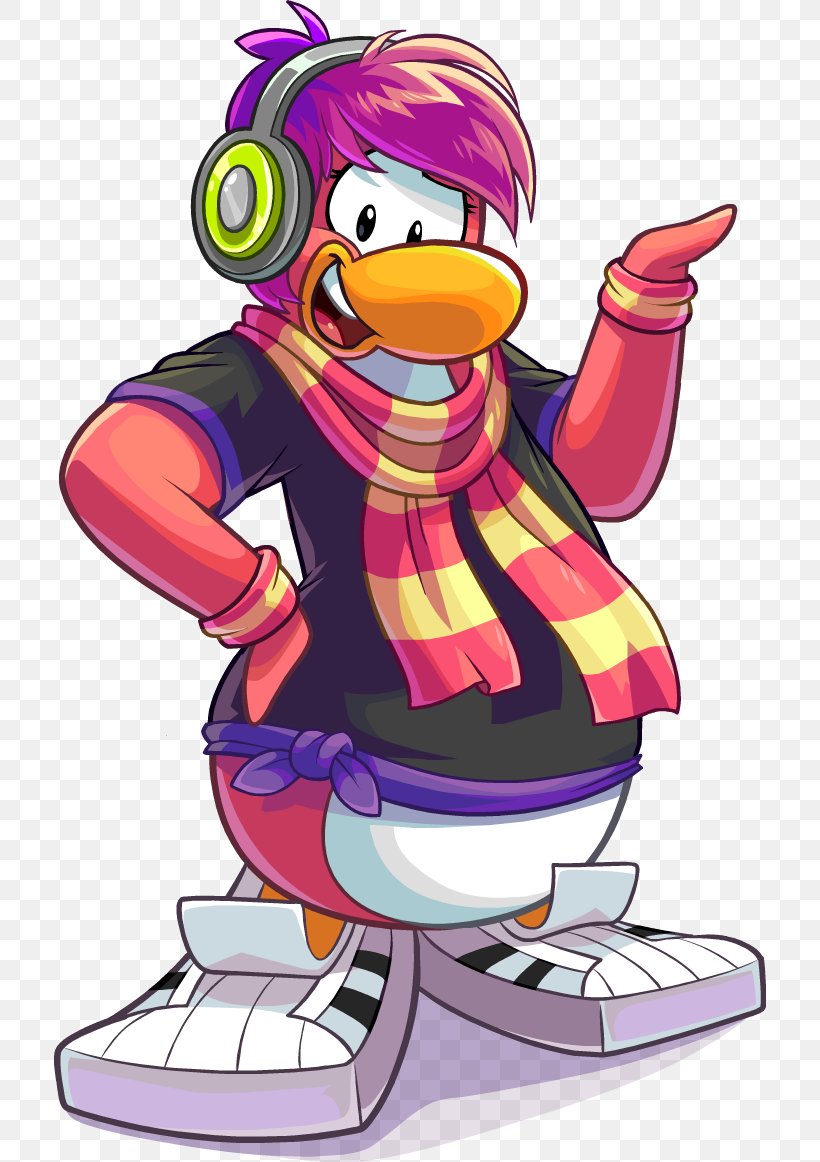 Club Penguin Island Disc Jockey YouTube, PNG, 712x1162px, Watercolor, Cartoon, Flower, Frame, Heart Download Free