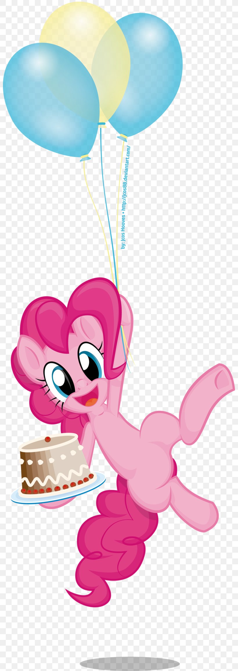Pinkie Pie Pony Derpy Hooves Applejack Birthday, PNG, 800x2307px, Watercolor, Cartoon, Flower, Frame, Heart Download Free