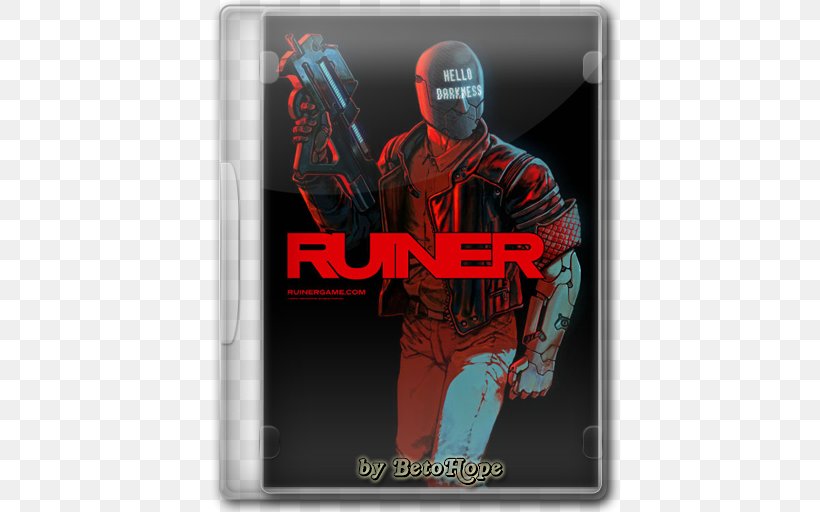 Ruiner 4K Resolution Video Game PlayStation 4 Desktop Wallpaper, PNG, 512x512px, 4k Resolution, Ruiner, Action Roleplaying Game, Brand, Game Download Free