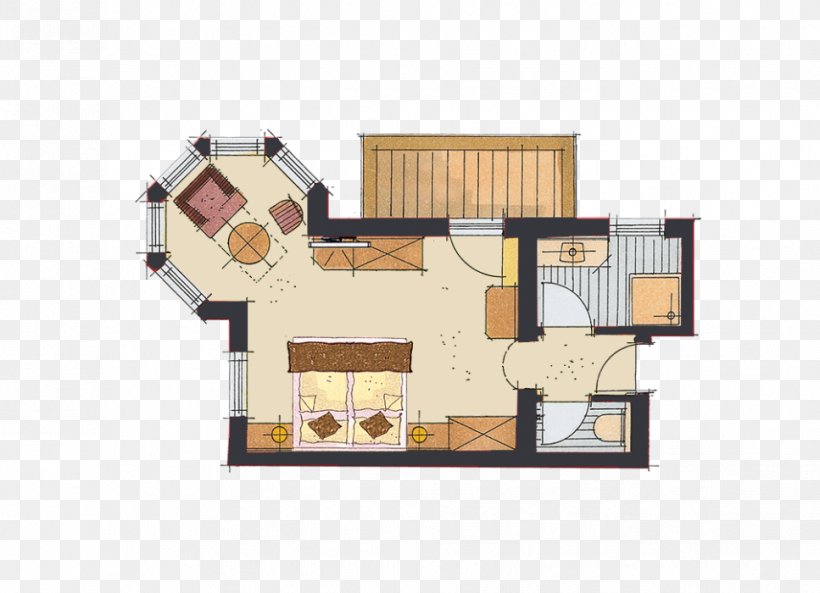 Cinderella Obertauern Floor Plan Hotel Room, PNG, 967x700px, Cinderella, Elevation, Facade, Floor Plan, Home Download Free