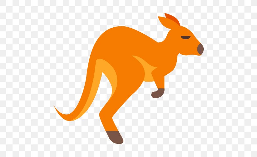 Kangaroo Icon Design Icon, PNG, 500x500px, Kangaroo, Carnivoran, Dog Like Mammal, Fauna, Icon Design Download Free
