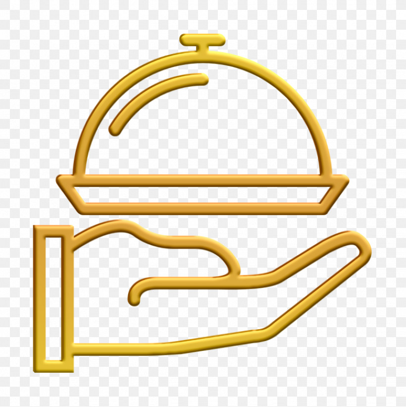 Meal Icon Hotel Services Icon, PNG, 1232x1234px, Meal Icon, Hotel Services Icon, Line, Yellow Download Free