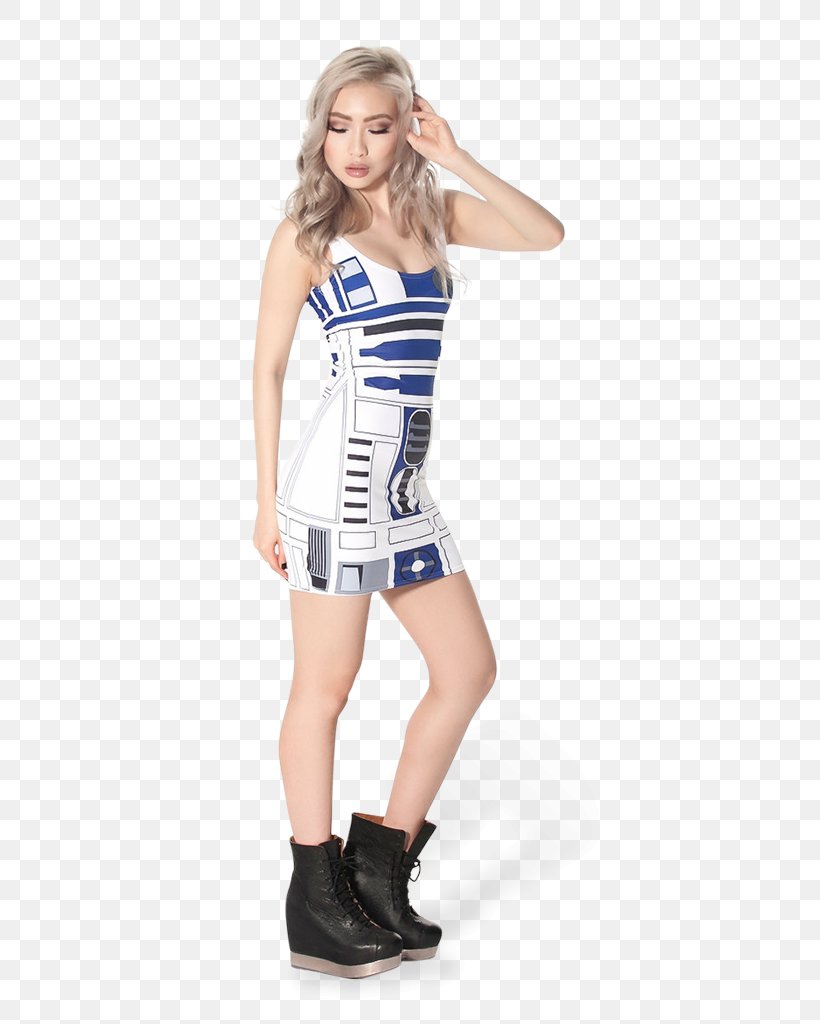 R2-D2 Dress Costume Star Wars Clothing, PNG, 683x1024px, Dress, Blue, Clothing, Costume, Day Dress Download Free