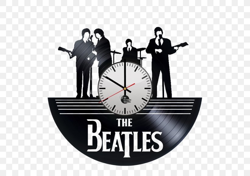 The Beatles Phonograph Record Beatles Vinyl Record Wall Clock LP Record, PNG, 580x580px, Watercolor, Cartoon, Flower, Frame, Heart Download Free