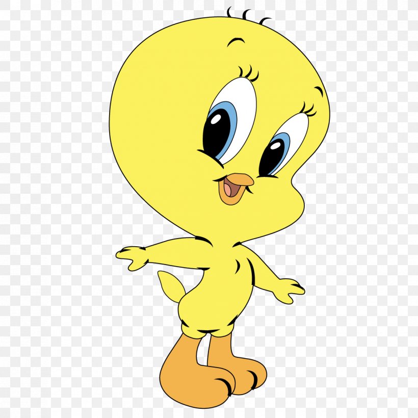 Tweety Daffy Duck Sylvester Tasmanian Devil Bugs Bunny, PNG, 1134x1134px, Tweety, Area, Art, Baby Looney Tunes, Beak Download Free