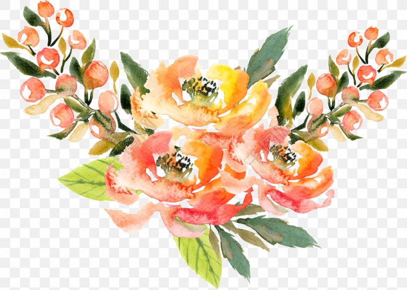 Watercolor Painting Watercolor: Flowers Watercolour Flowers, PNG, 1024x731px, Watercolor Painting, Art, Artificial Flower, Bouquet, Cut Flowers Download Free