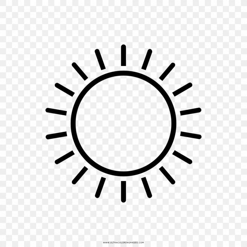 Sunlight Clip Art, PNG, 1000x1000px, Sunlight, Area, Black, Black And White, Brand Download Free