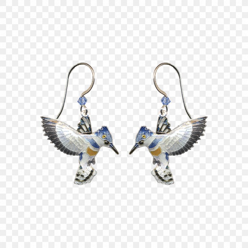 Earring Jewellery Necklace Sterling Silver, PNG, 900x900px, Earring, Bird, Body Jewellery, Body Jewelry, Cobalt Blue Download Free