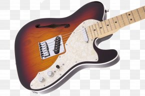 Sunburst - Bass Guitar Electric Guitar Fender Telecaster Thinline Acoustic Guitar PNG