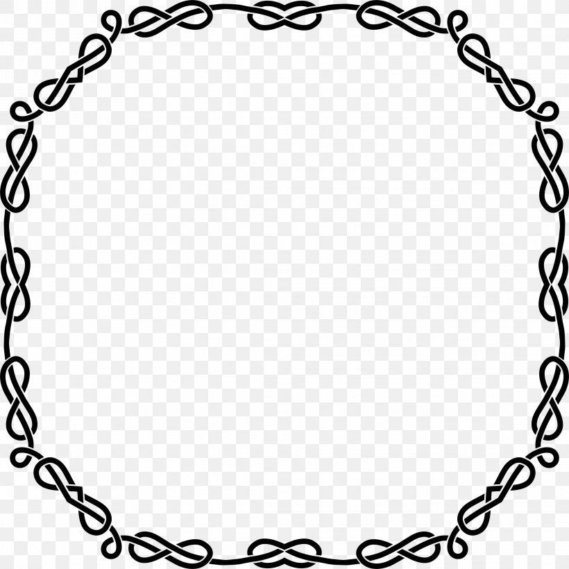 Clip Art, PNG, 2278x2278px, Picture Frames, Area, Black, Black And White, Body Jewelry Download Free