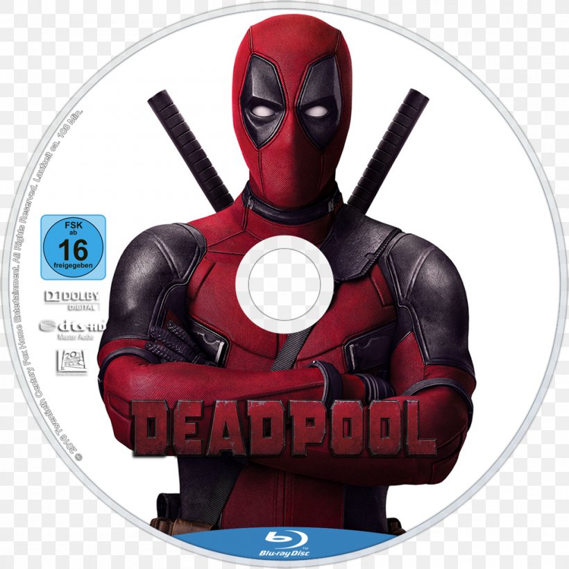 Deadpool Blu-ray Disc YouTube Film High-definition Video, PNG, 1000x1000px, 4k Resolution, Deadpool, Bluray Disc, Deadpool 2, Fictional Character Download Free