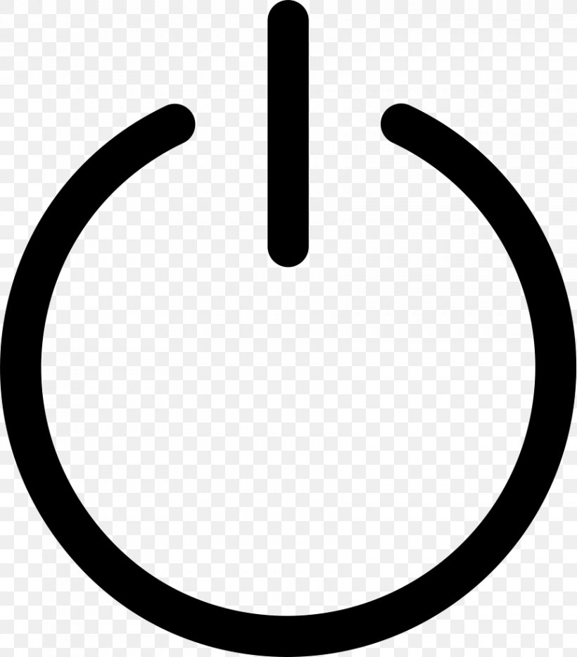 Power Symbol Logo, PNG, 861x980px, Power Symbol, Black And White, Computer, Logo, Rim Download Free