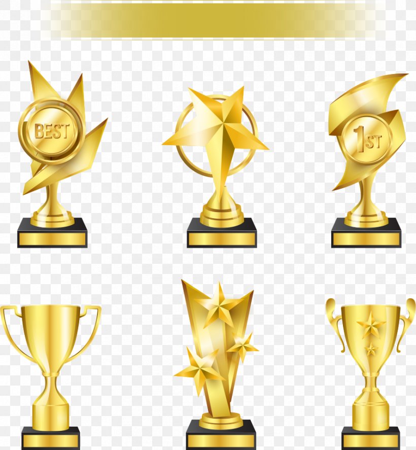 Trophy Euclidean Vector Clip Art, PNG, 888x961px, Trophy, Award, Gold Medal, Material, Medal Download Free