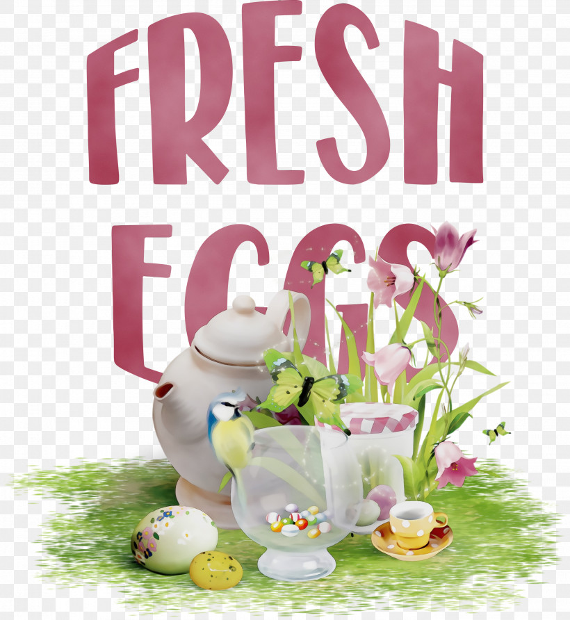 Easter Bunny, PNG, 2757x3000px, Fresh Eggs, Basket, Cut Flowers, Easter Basket, Easter Bunny Download Free