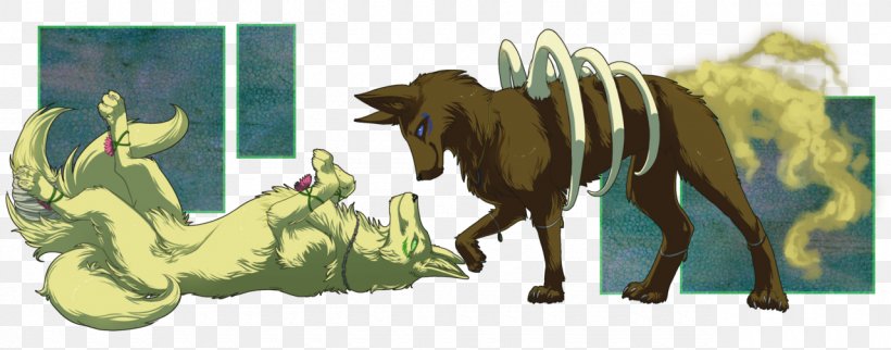 Mustang Cattle Pack Animal Mammal, PNG, 1280x503px, Mustang, Animal, Animal Figure, Art, Cartoon Download Free