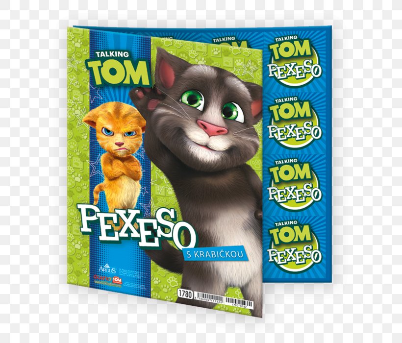 Concentration Talking Tom And Friends Playing Card Jigsaw Puzzles Game, PNG, 673x700px, Concentration, Board Game, Card Game, Carnivoran, Cat Download Free