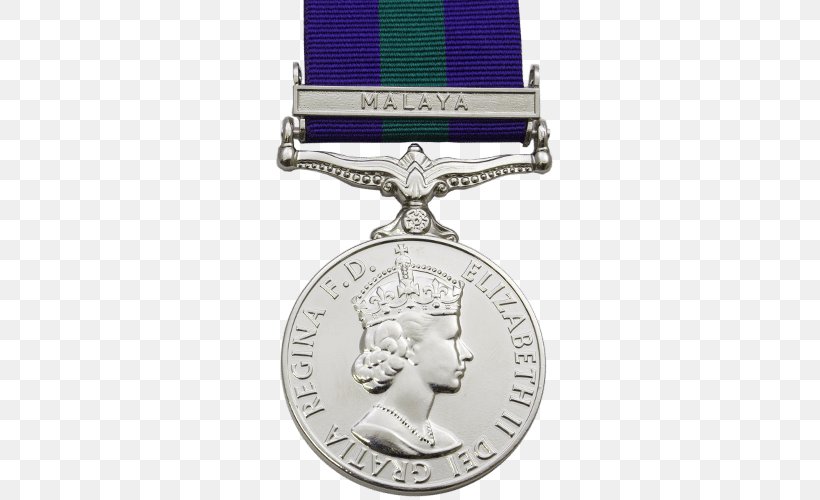 General Service Medal Military Medal Military Awards And Decorations Silver, PNG, 500x500px, Medal, Award, Bigbury Mint Ltd, Civilian, General Service Medal Download Free