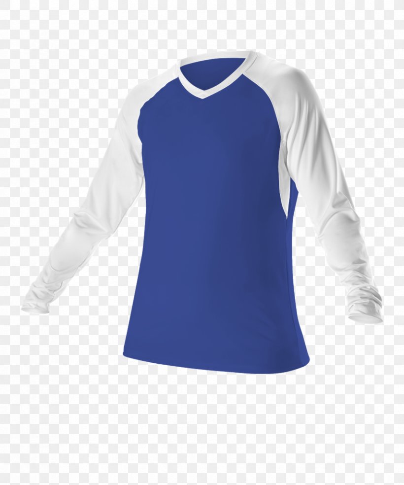 Jersey Long-sleeved T-shirt Long-sleeved T-shirt Volleyball, PNG, 853x1024px, Jersey, Active Shirt, Blue, Clothing, Cobalt Blue Download Free