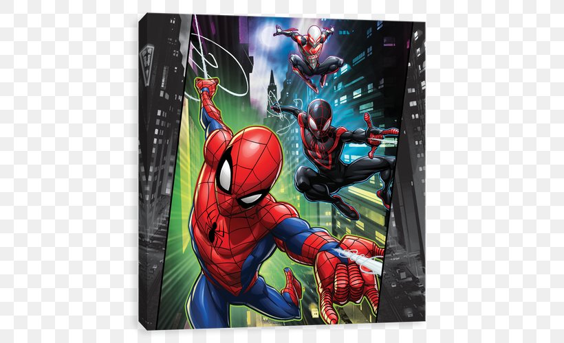Spider-Man 2099 Superhero Art, PNG, 500x500px, Spiderman, Action Figure, Action Toy Figures, Arachnid, Art Download Free
