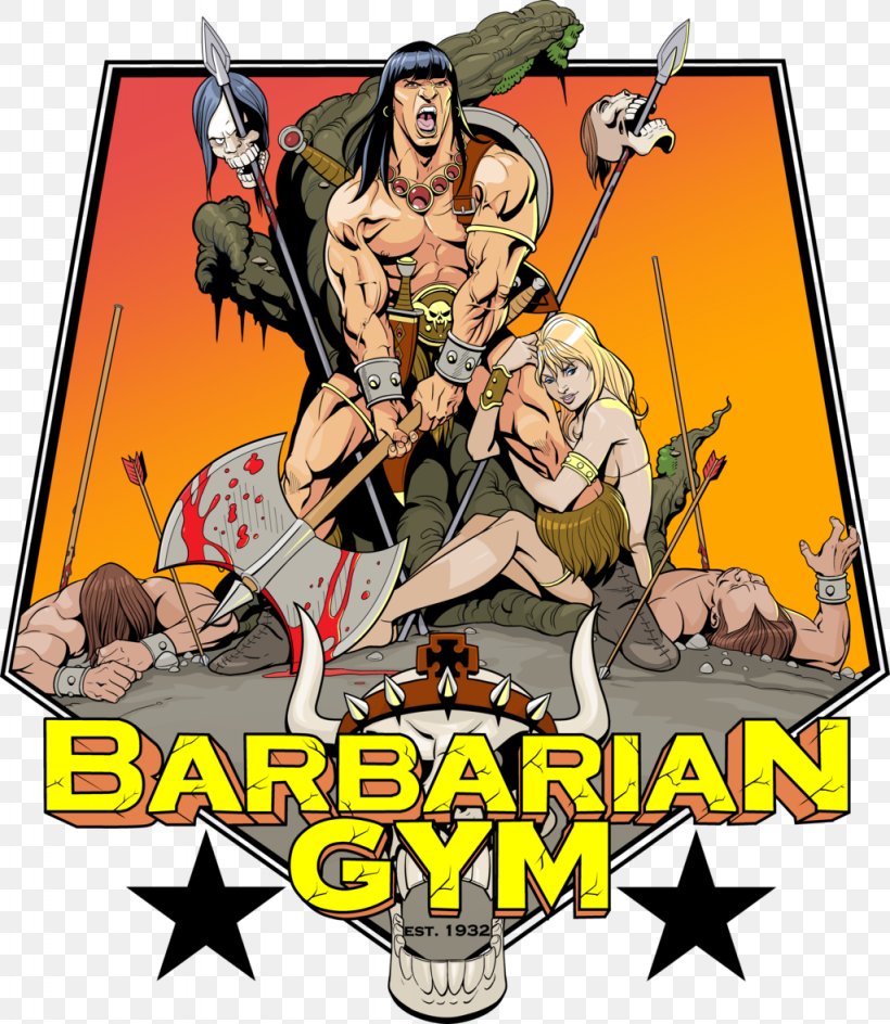 Conan The Barbarian Long-sleeved T-shirt, PNG, 1024x1180px, Conan The Barbarian, Barbarian, Cartoon, Character, Fiction Download Free