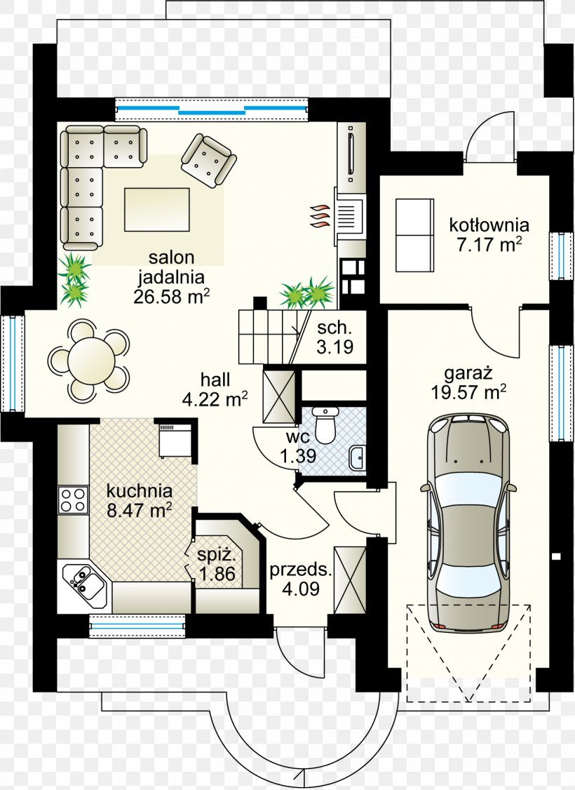 Floor Plan House Square Meter Garage, PNG, 1397x1920px, Floor Plan, Area, Attic, Diagram, Drawing Download Free