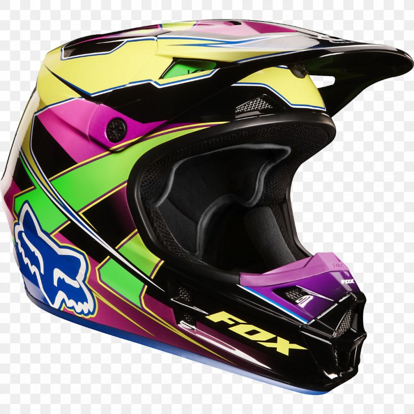 Motorcycle Helmets T-shirt Fox Racing Motocross, PNG, 1000x1000px, Motorcycle Helmets, Bicycle, Bicycle Clothing, Bicycle Helmet, Bicycles Equipment And Supplies Download Free